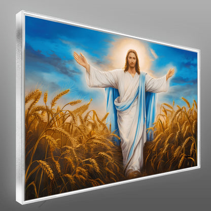 Quadro Benção De Jesus Cristo Na Plantação