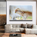 Quadro Vaca E Bezerro Nelore