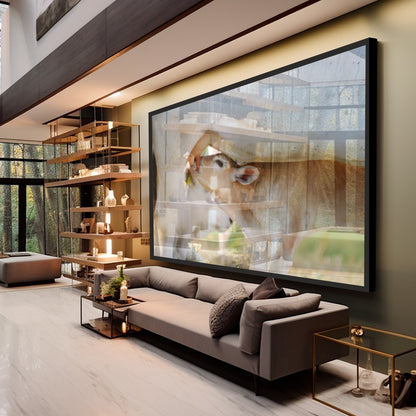 Quadro Vaca E Bezerro Nelore