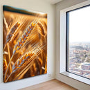 Quadro Campo De Trigo Ao Amanhecer