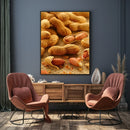 Quadro Amendoim Com Casca