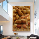 Quadro Amendoim Com Casca