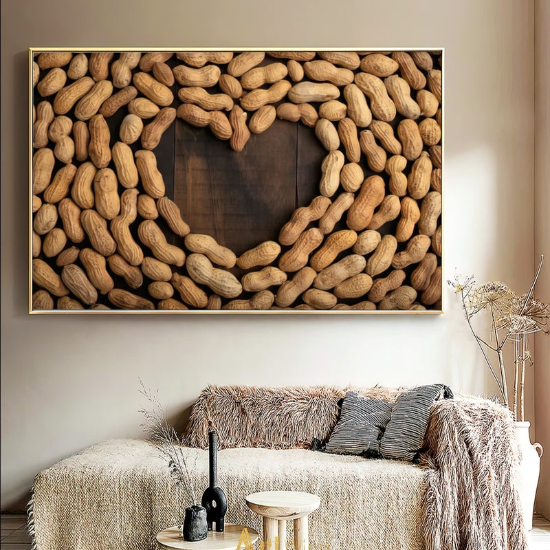 Quadro Paixão Pelo Amendoim