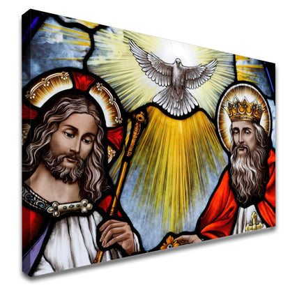 Quadro Santíssima Trindade Pintura Abstrata