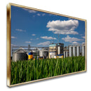 Quadros Silos Armazenação De Grãos