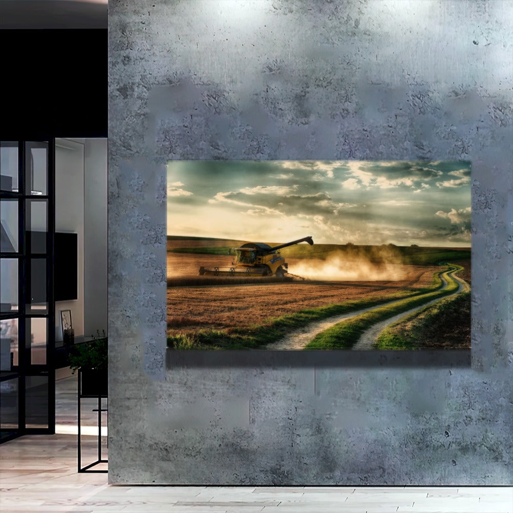 Colheitadeira Nh Colheita Paisagem