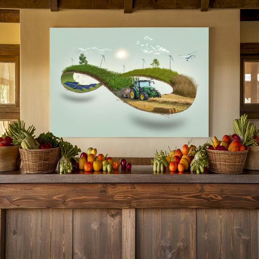 Quadro Infinit Agro – Arte rural moderna Agro Quadros