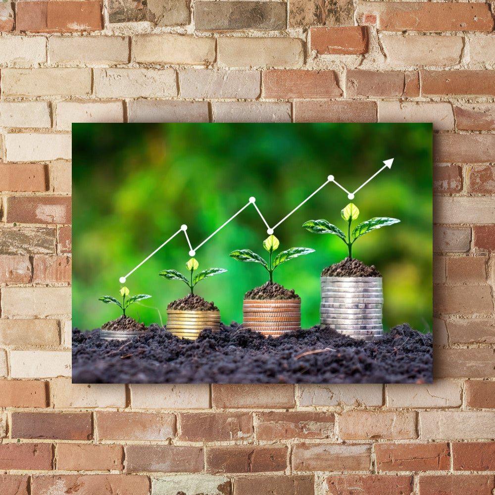 Quadro valorização das commodities – Arte agro decorativa Agro Quadros