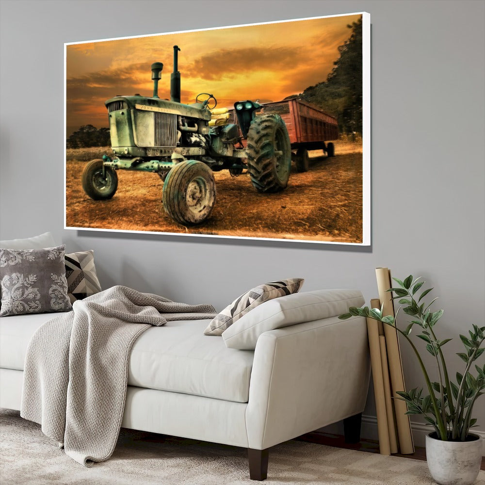 Quadro Jd Vintage Estilo Pintura