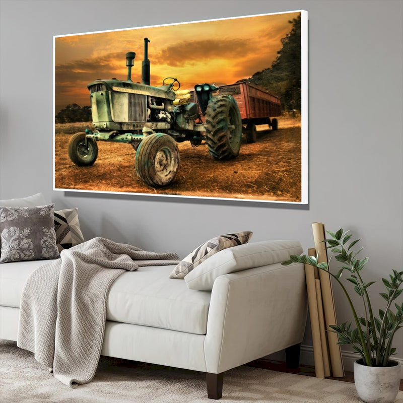 Quadro Jd Vintage Estilo Pintura