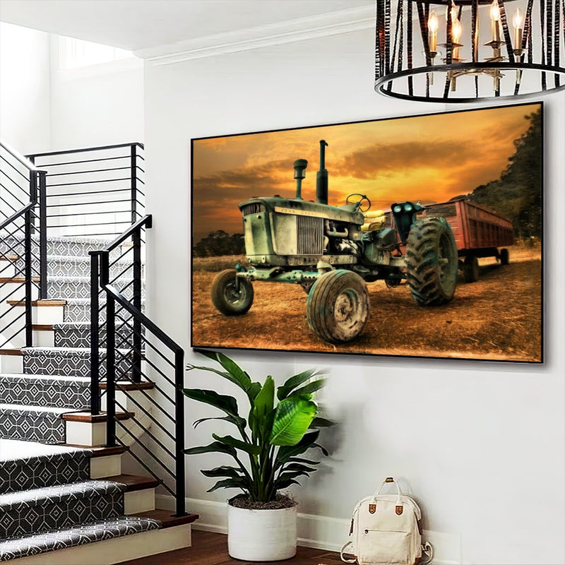 Quadro Jd Vintage Estilo Pintura