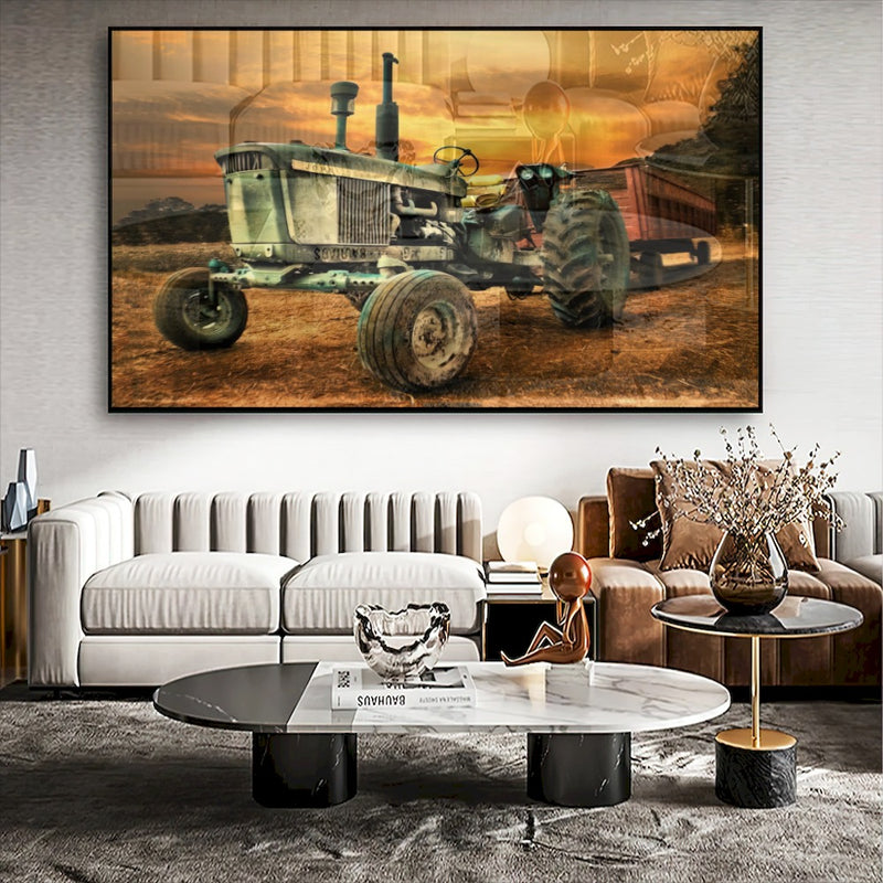 Quadro Jd Vintage Estilo Pintura