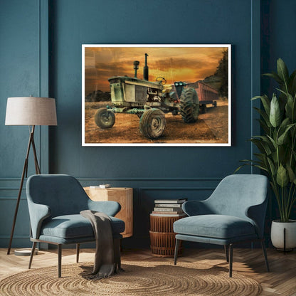 Quadro JD vintage estilo pintura – Agro Quadros