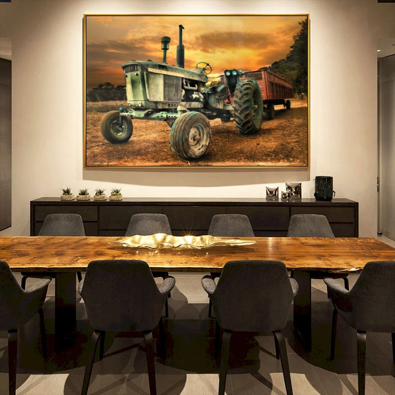 Quadro Jd Vintage Estilo Pintura