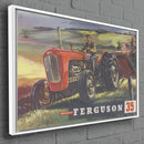 Quadro Trator Vintage Mf 35