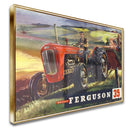 Quadro Trator Vintage Mf 35