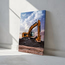 Quadro Draga Trabalhando