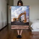 Quadro Draga Trabalhando