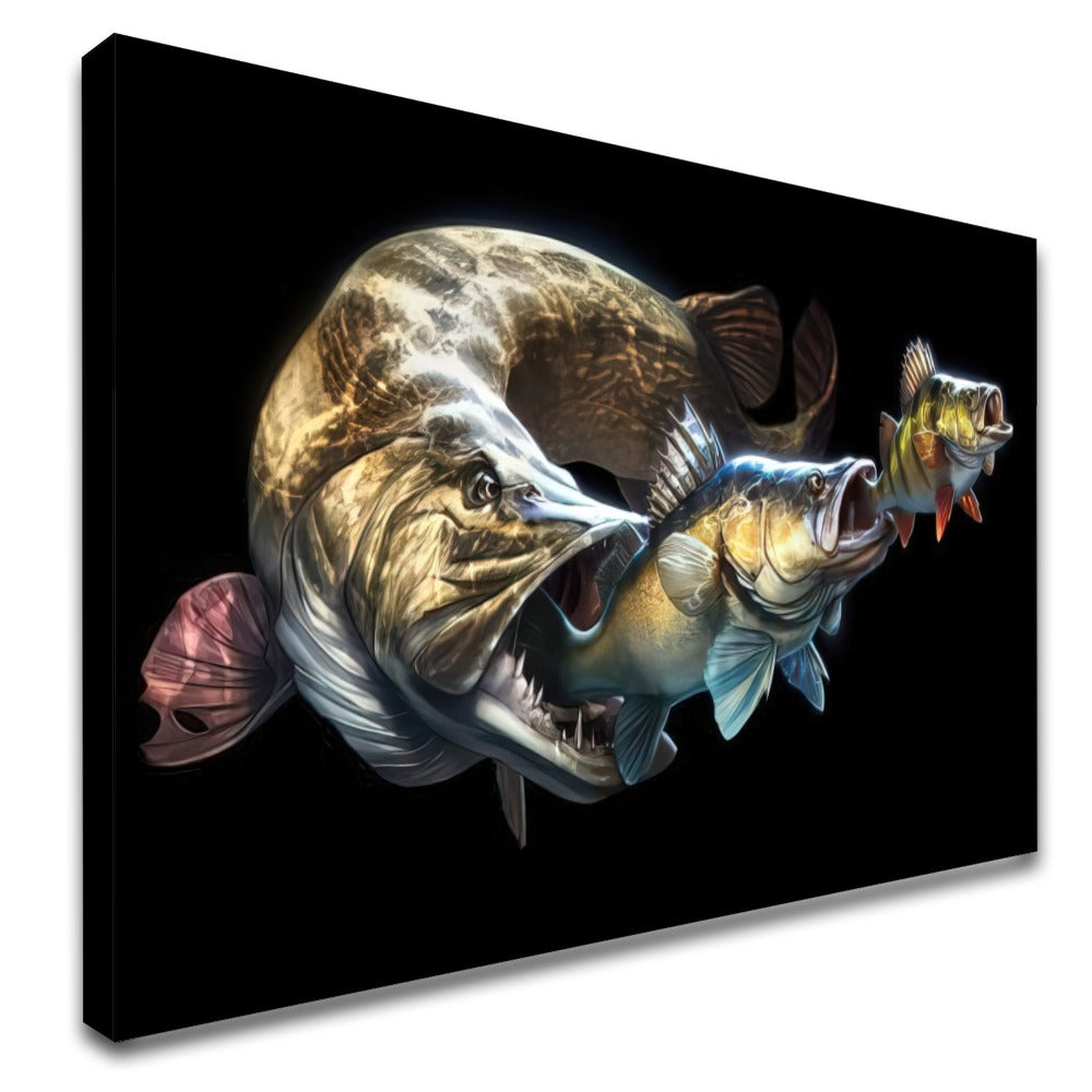 Quadro Cadeia Alimentar Dos Peixes