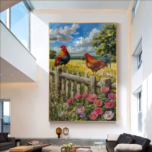 Quadro estilo pintura no campo – Agro Quadros