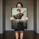 Quadro Galo Violeiro