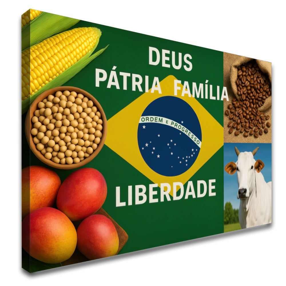 Quadro Deus Pátria Família e Liberdade