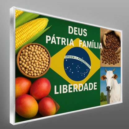 Quadro Deus Pátria Família e Liberdade