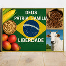 Quadro Deus Pátria Família e Liberdade