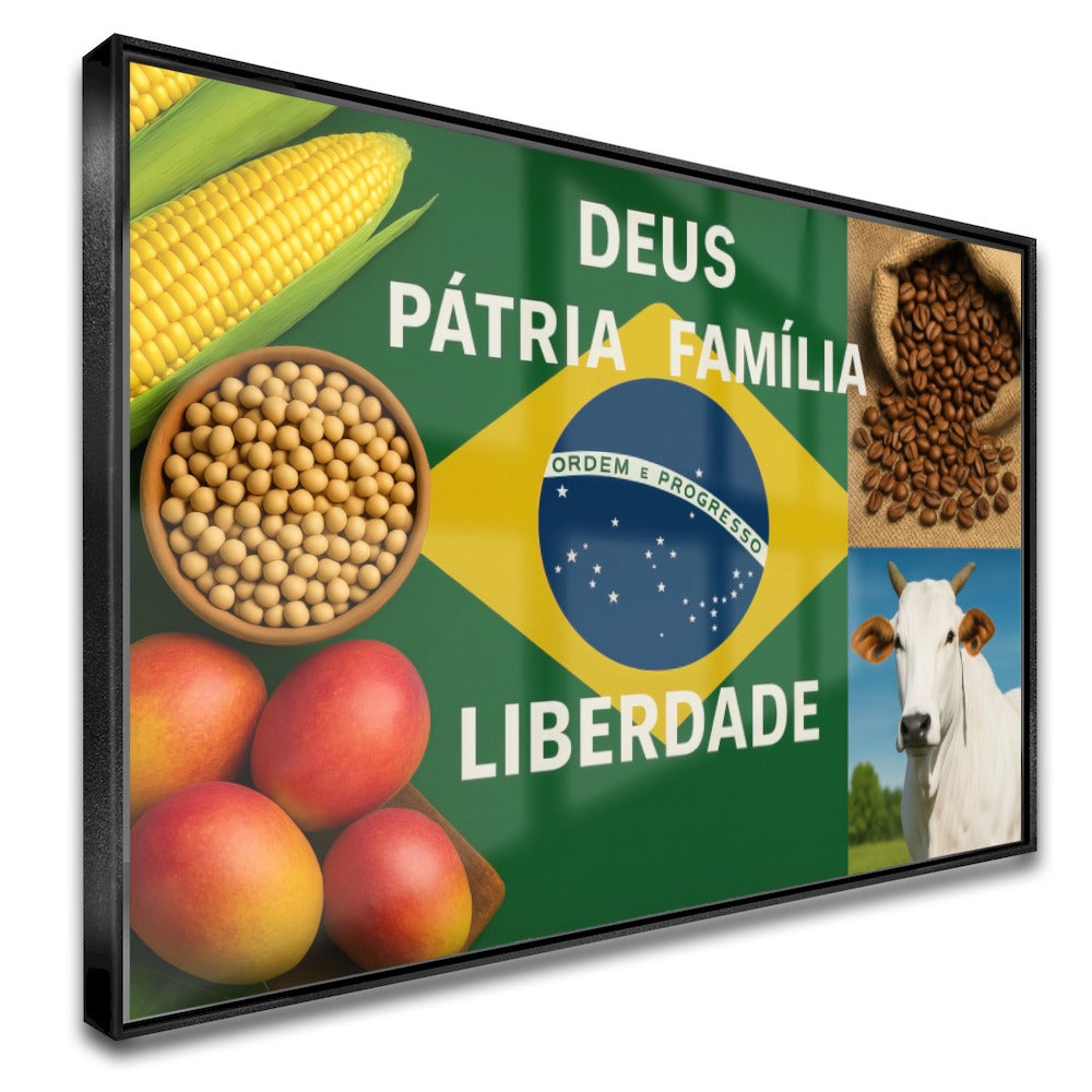 Quadro Deus Pátria Família e Liberdade