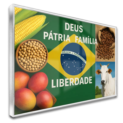 Quadro Deus Pátria Família e Liberdade