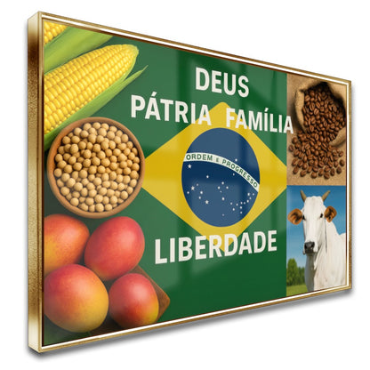 Quadro Deus Pátria Família e Liberdade