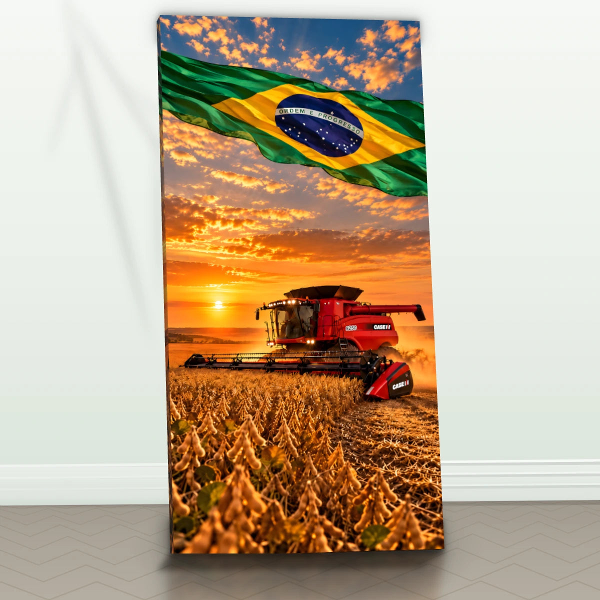 Quadro Sala Escritório Agro Bandeira