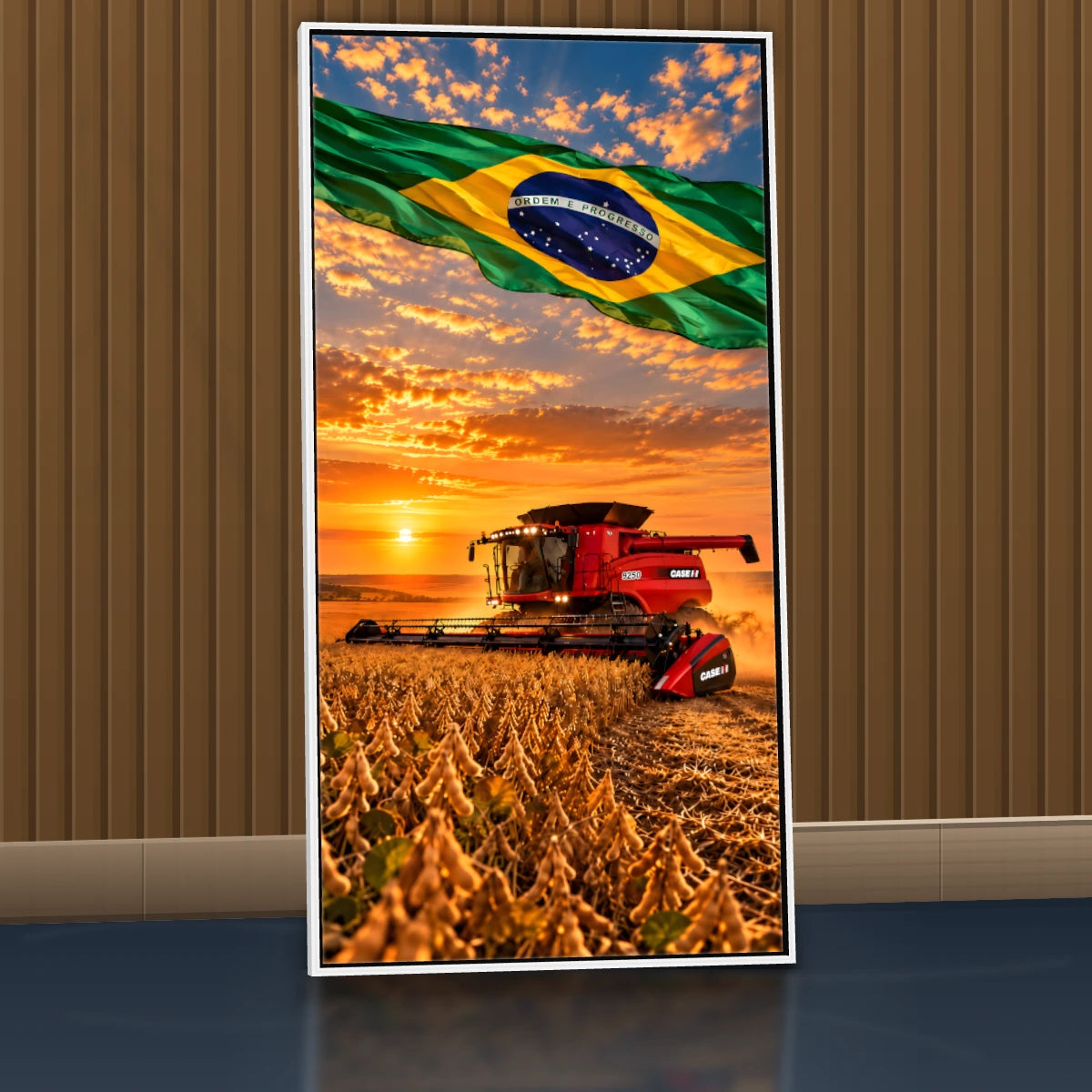 Quadro Sala Escritório Agro Bandeira
