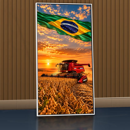 Quadro Sala Escritório Agro Bandeira