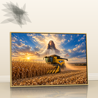 Quadro Jesus Colheita Abençoada NH
