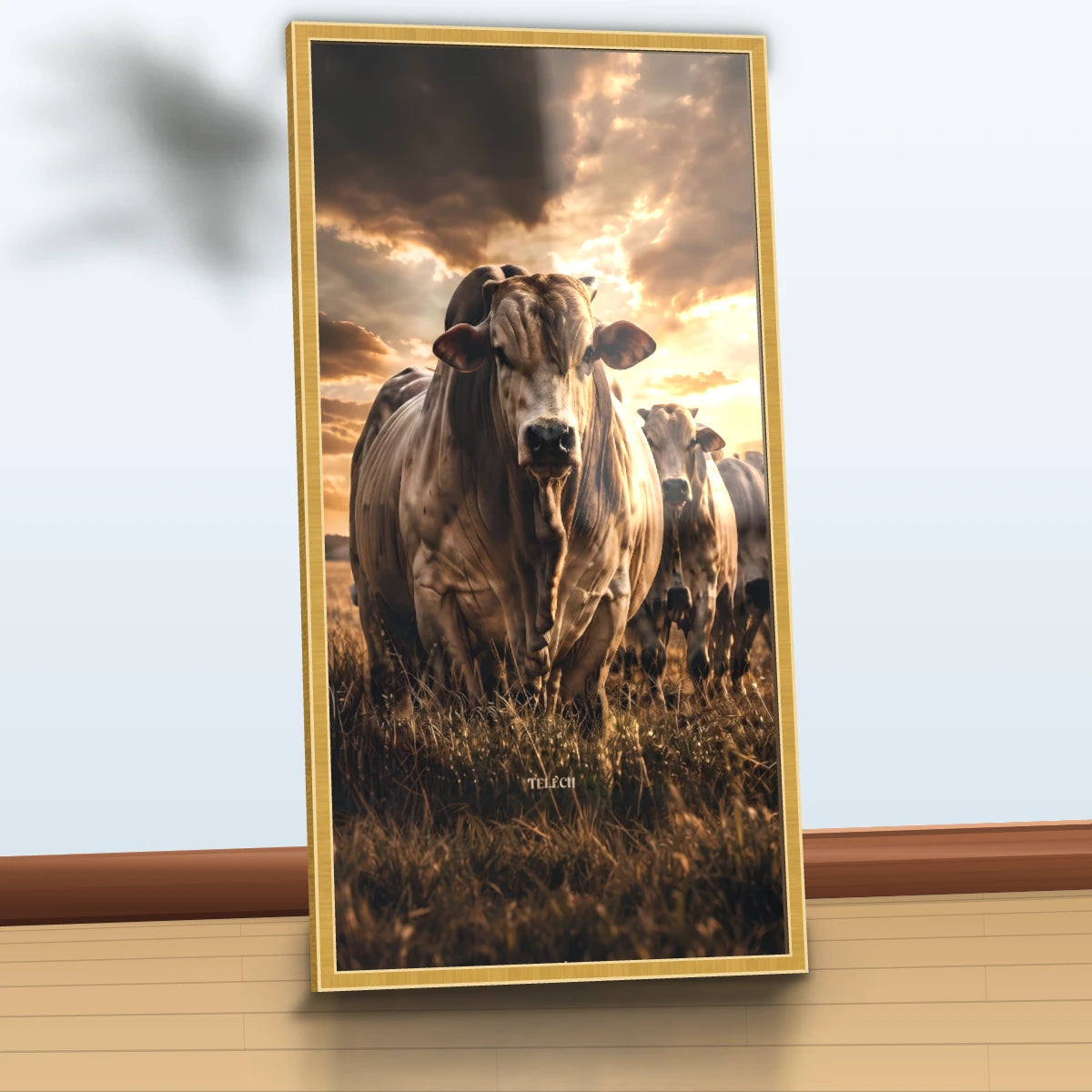 Quadro Sala Bois no Pôr do Sol