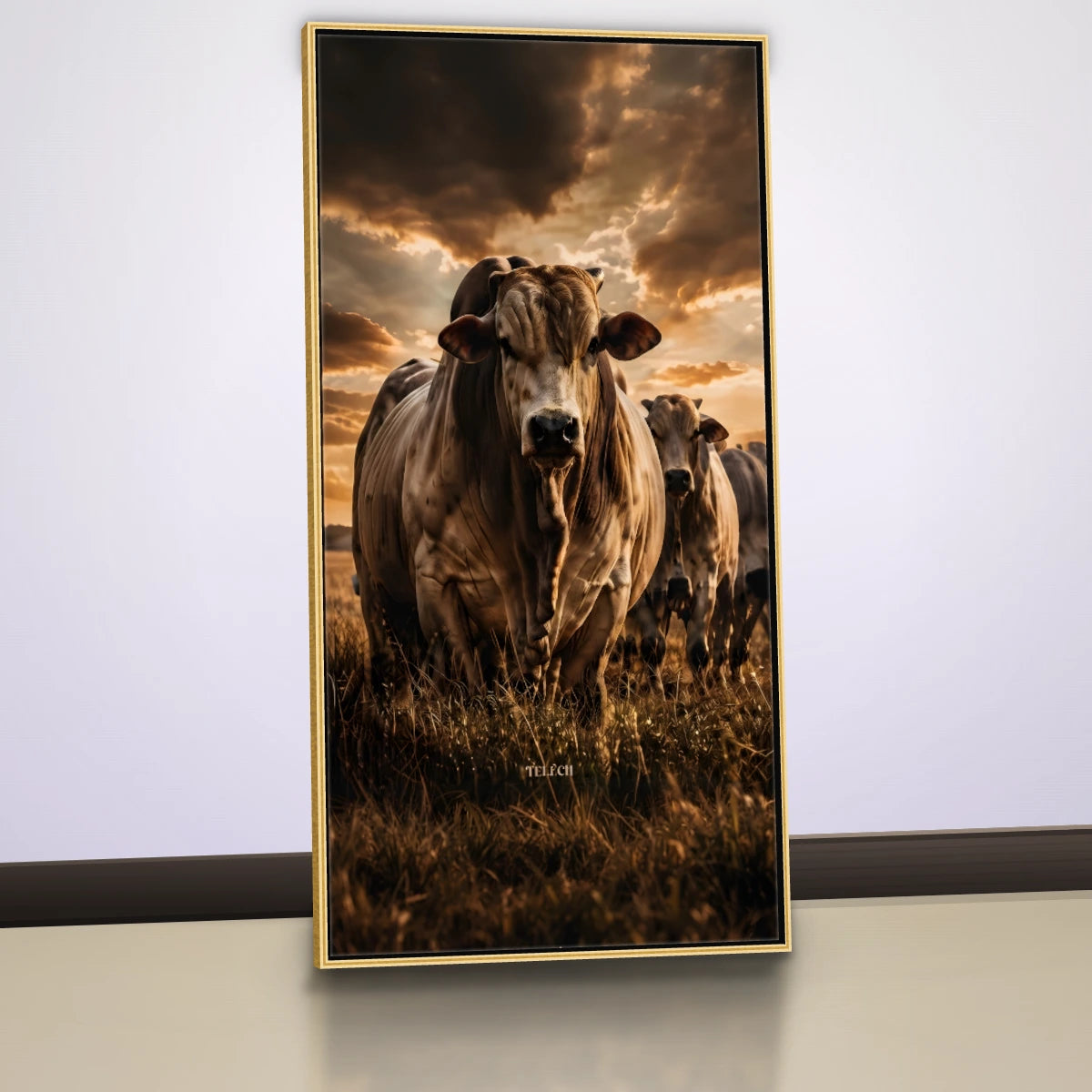 Quadro Sala Bois no Pôr do Sol
