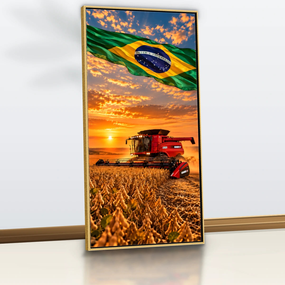 Quadro Sala Escritório Agro Bandeira