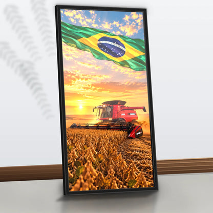 Quadro Sala Escritório Agro Bandeira