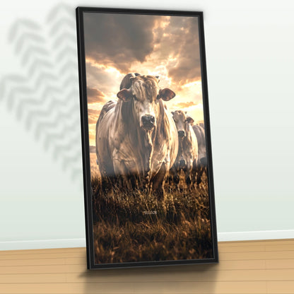 Quadro Sala Bois no Pôr do Sol
