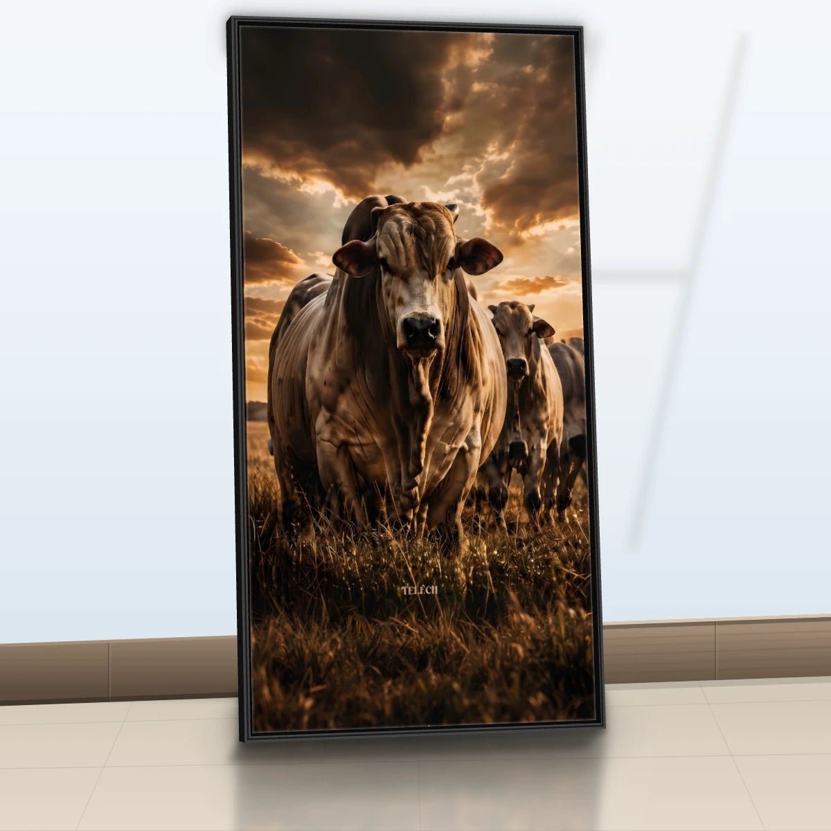 Quadro Sala Bois no Pôr do Sol