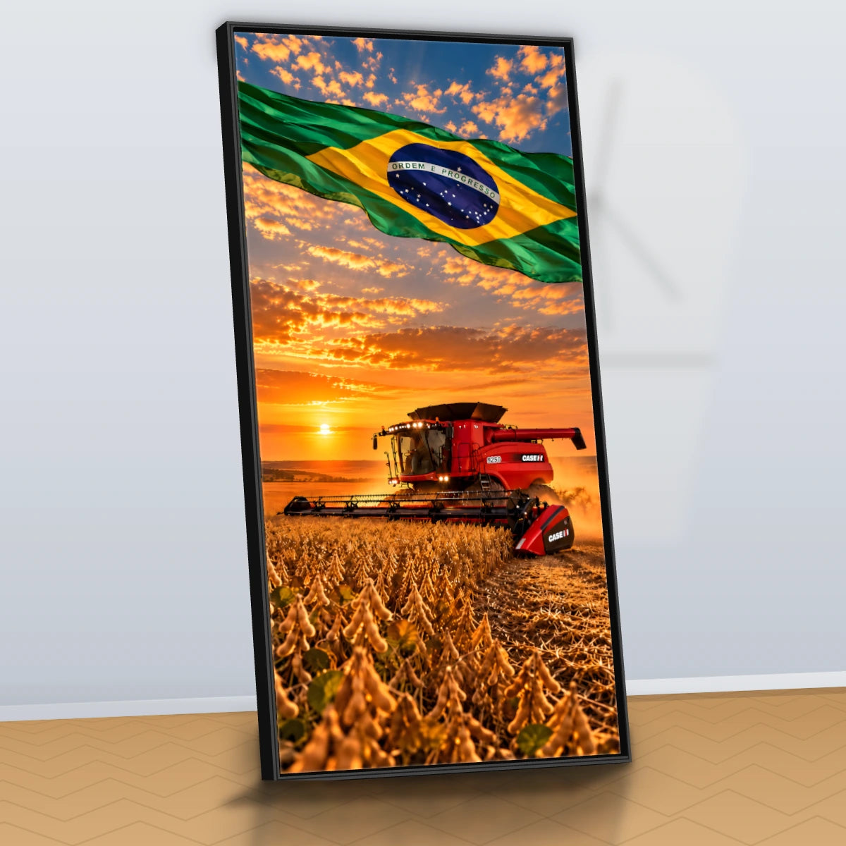 Quadro Sala Escritório Agro Bandeira