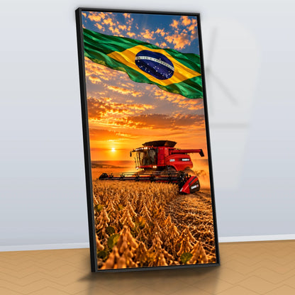 Quadro Sala Escritório Agro Bandeira