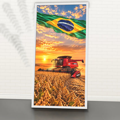 Quadro Sala Escritório Agro Bandeira