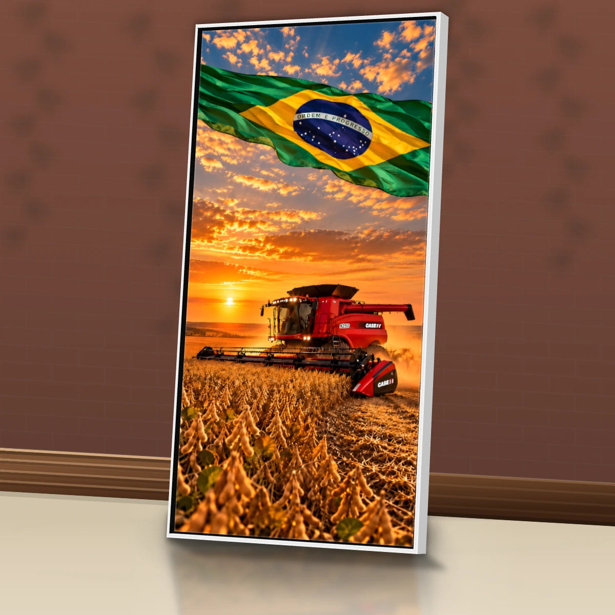 Quadro Sala Escritório Agro Bandeira