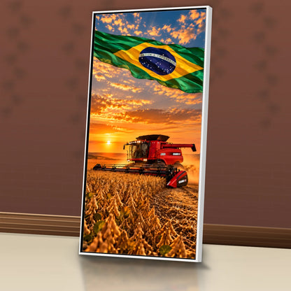 Quadro Sala Escritório Agro Bandeira