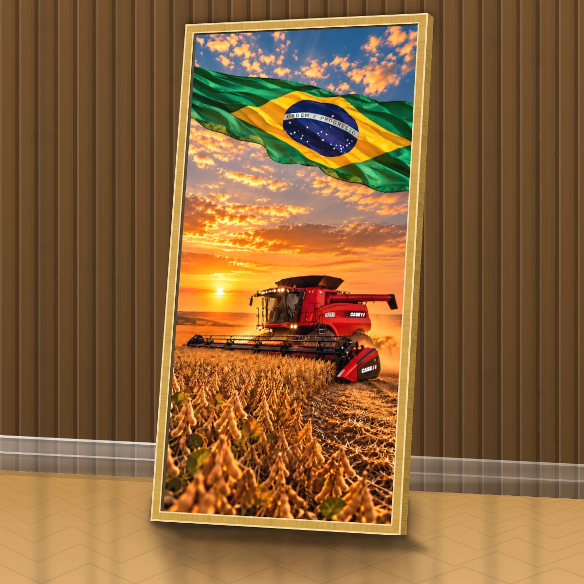 Quadro Sala Escritório Agro Bandeira