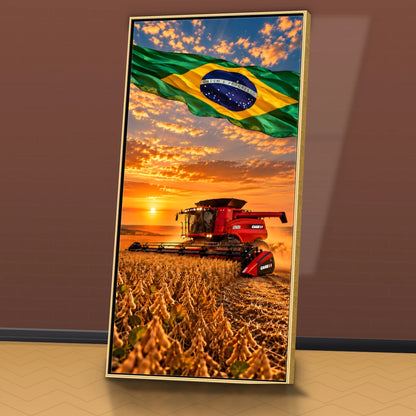 Quadro Sala Escritório Agro Bandeira