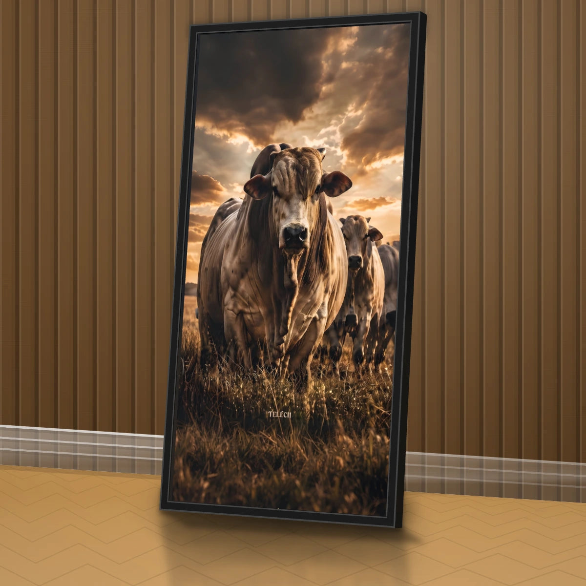 Quadro Sala Bois no Pôr do Sol