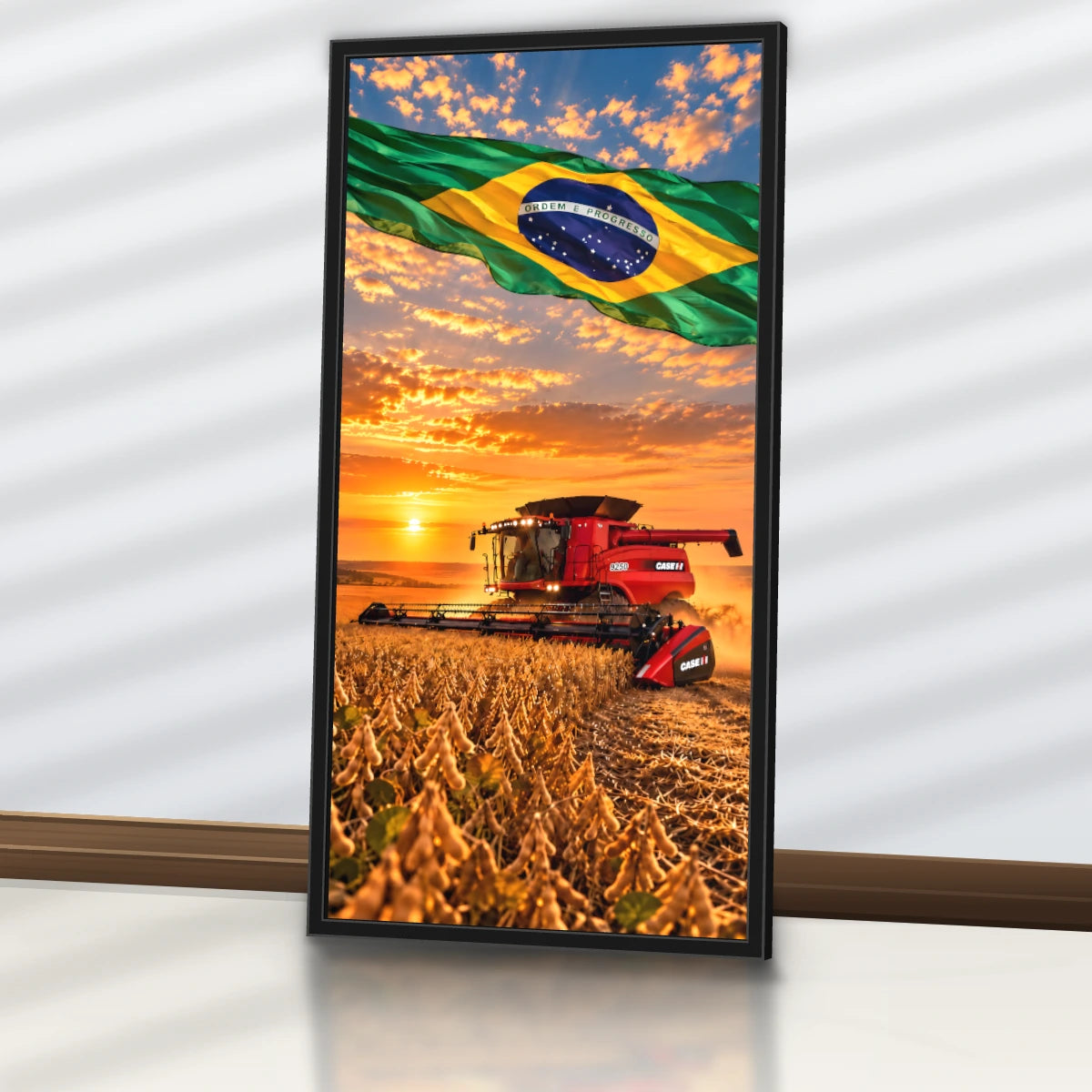 Quadro Sala Escritório Agro Bandeira